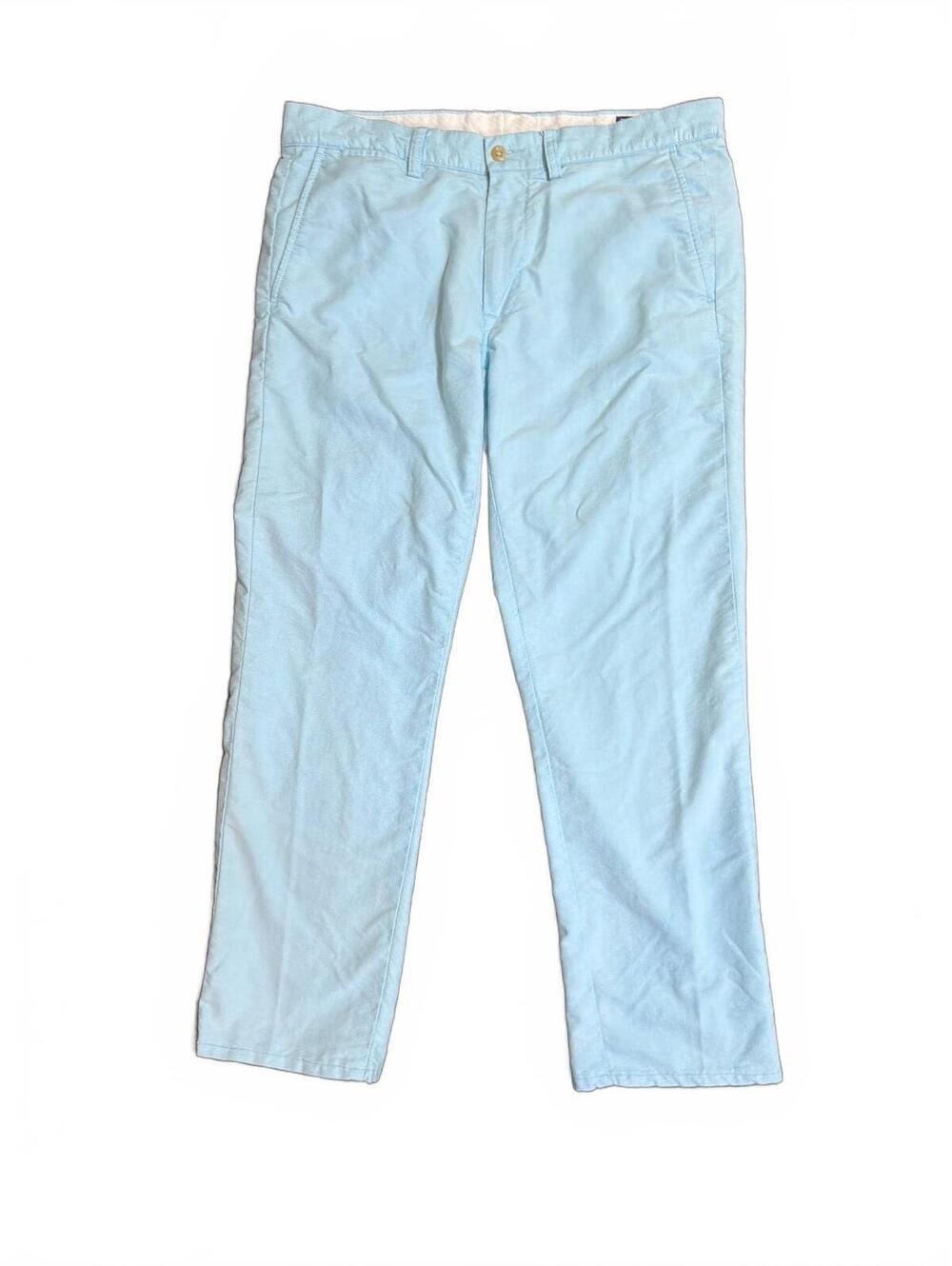 Polo by Ralph Lauren Light Blue Cotton Chino Pants Size 32x32